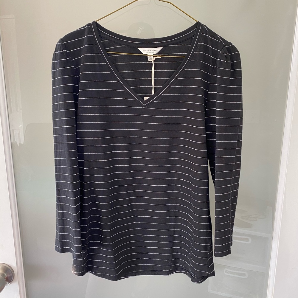 Lucky Brand Puff sleeve top